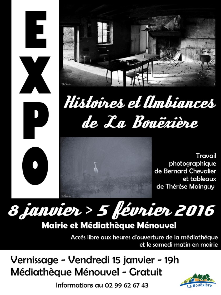 affiche expo la Bouexiere